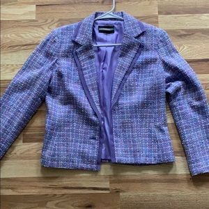 Purple blazer
